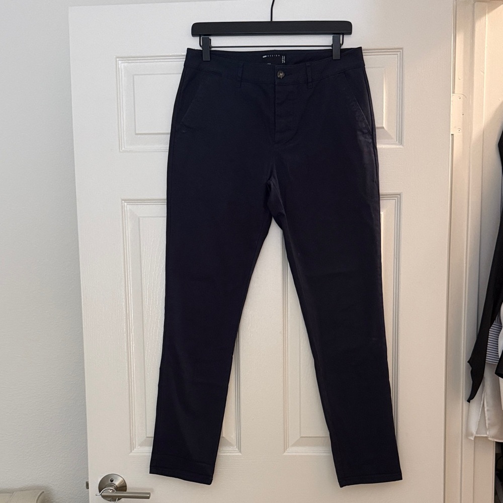 Men's Dark Navy Chino Pants